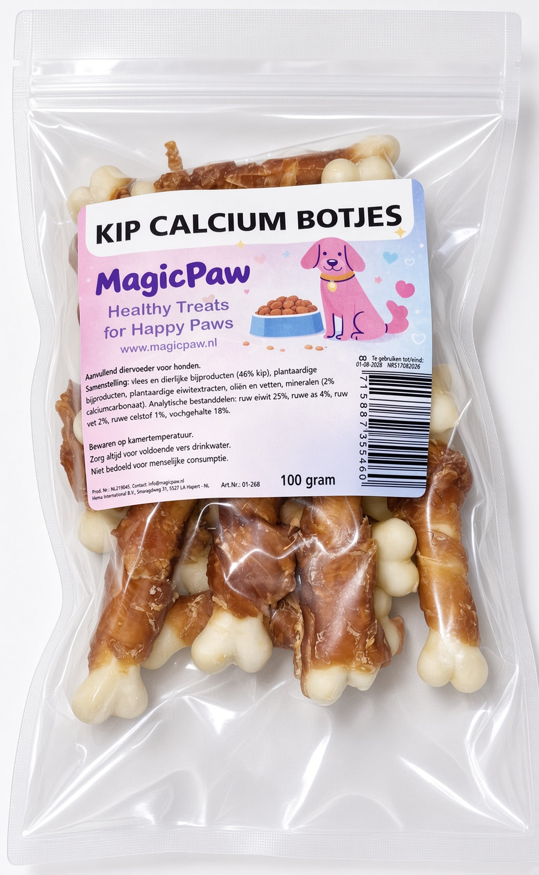 Kip calcium botjes 150g