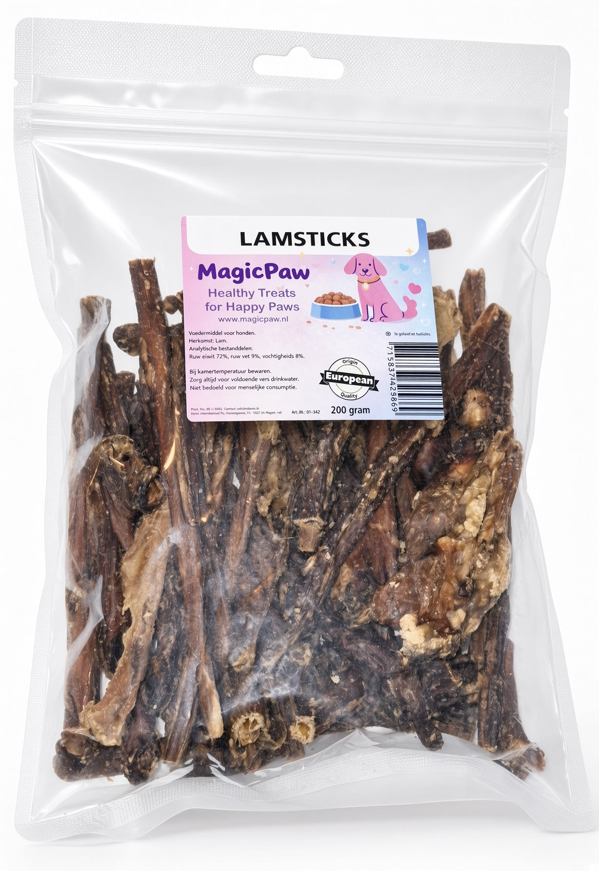 Lamssticks 200g 100% Lam